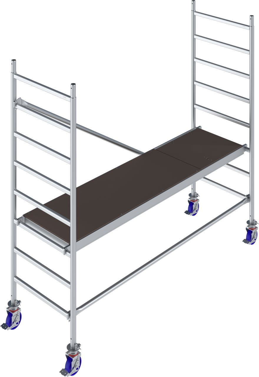 Krause STABILO Professional gurulóállvány, 10 -es sorozat, mezőméret: 2.5 m x 0.75 m, munkamagasság: 3 m termék fő termékképe