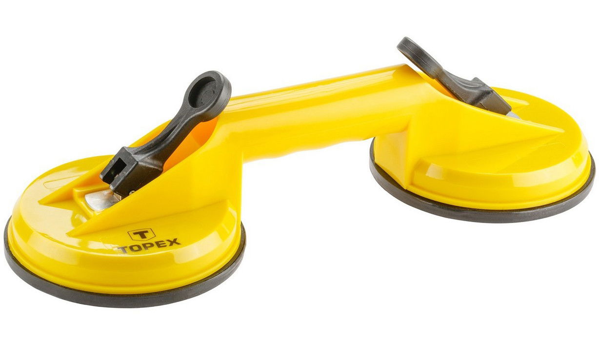 Topex 14A780 üvegfogó tappancs, 2 x Ø120 mm, max. 80 kg termék fő termékképe