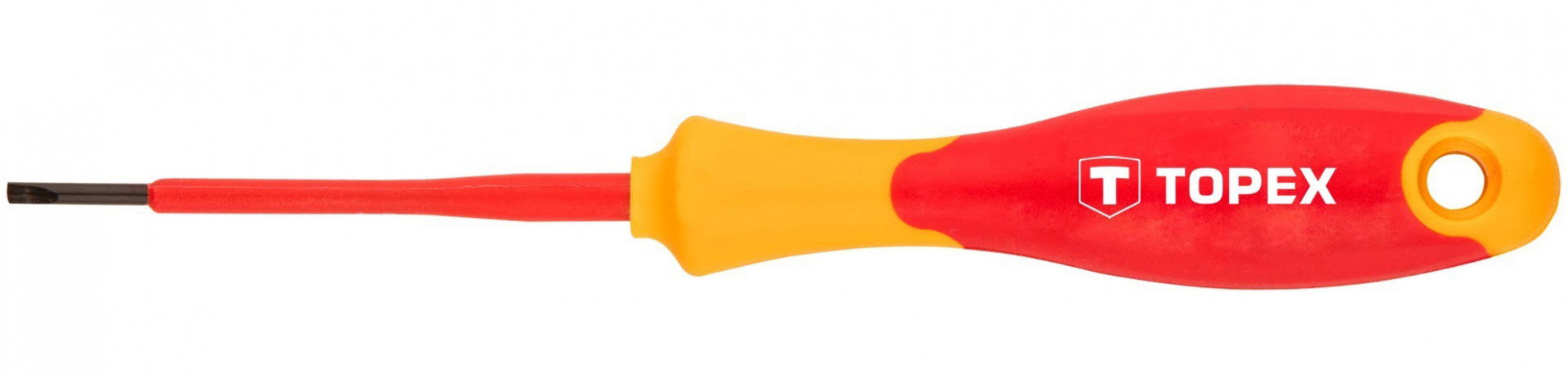 Topex 39D470 szigetelt lapos csavarhúzó, 175/70 mm, 2.5 mm termék fő termékképe