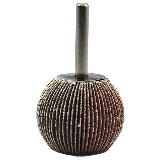 Abraboro 40 x 6 mm csapos lamellás csiszolókerék, gömb alakú, 120-as szemcseméret termék fő termékképe