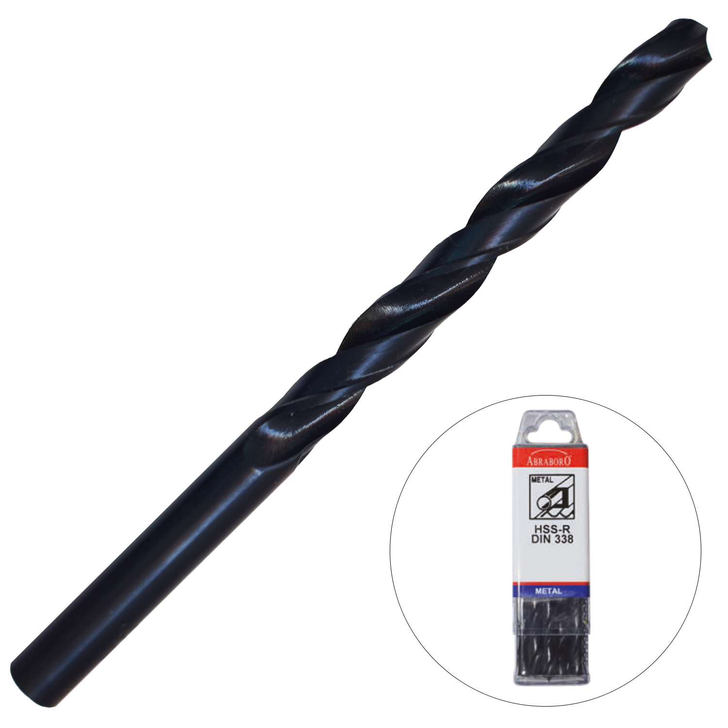 Abraboro 9.3 x 125 / 81 mm HSS-R fémfúró X-Pack, 10 db/csomag termék fő termékképe
