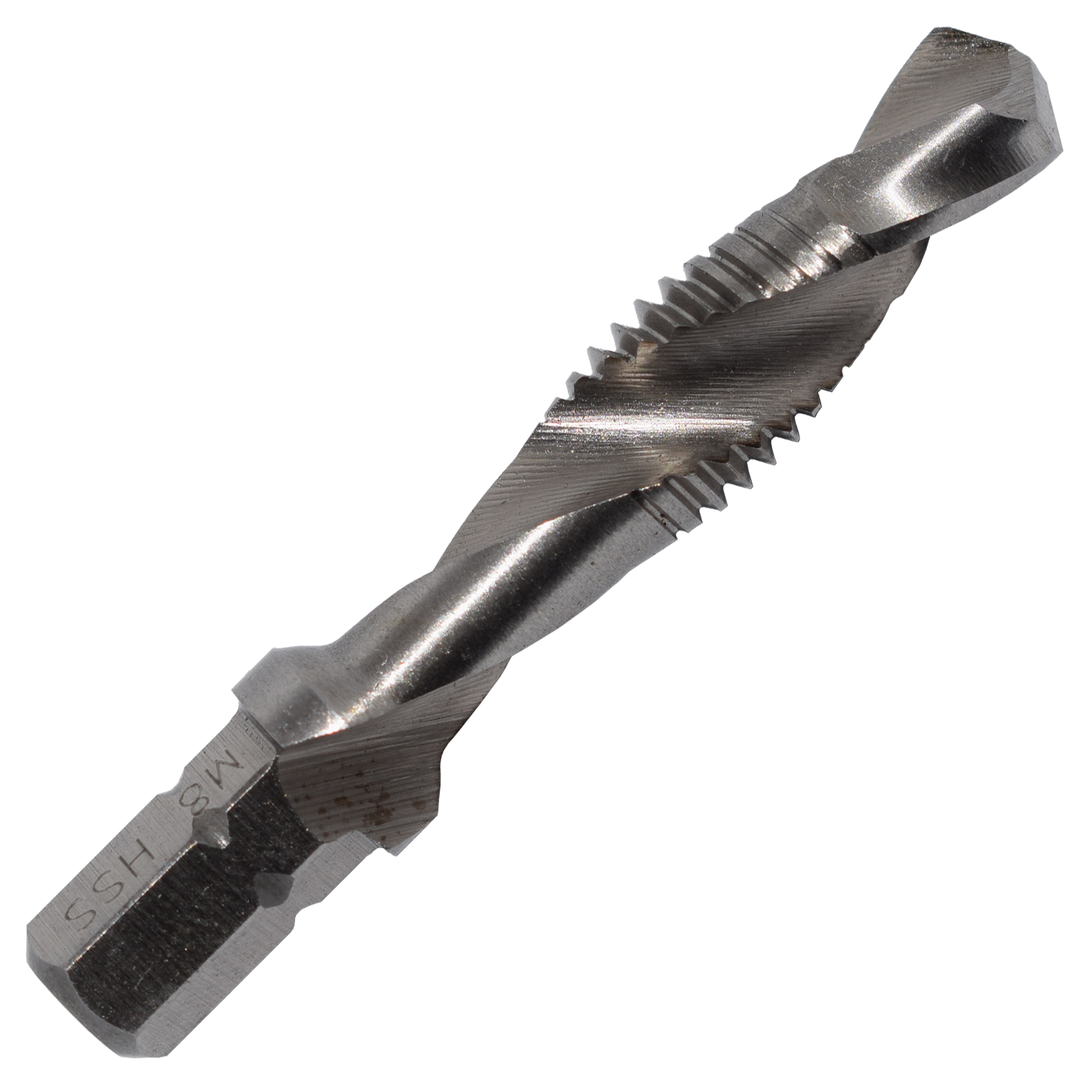 Abraboro M5 x 0.8 mm kombinált menetfúró bit, 1/4" hatszög befogással termék fő termékképe