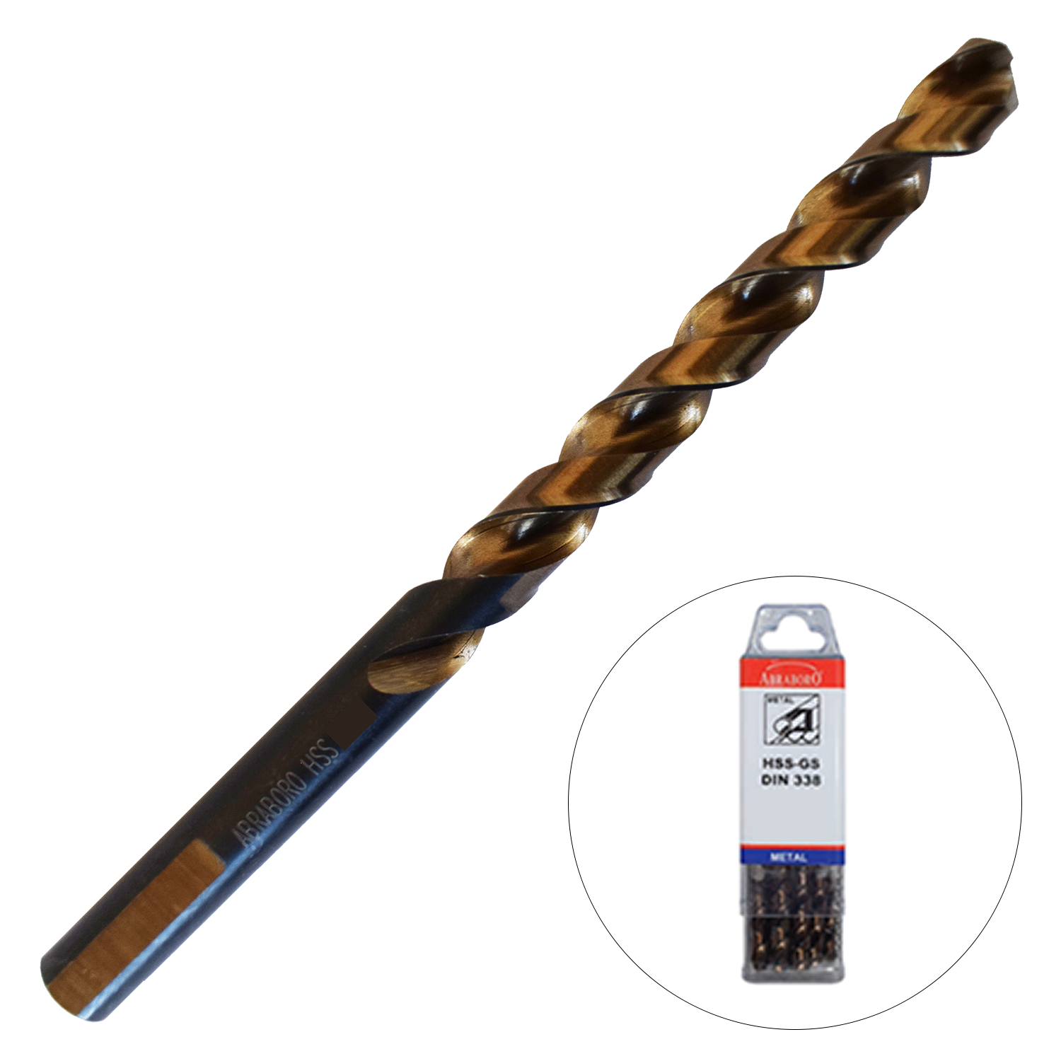 Abraboro 2.5 x 57 / 30 mm MULTISPEED HSS-GS fémfúró X-Pack, 10 db/csomag termék fő termékképe