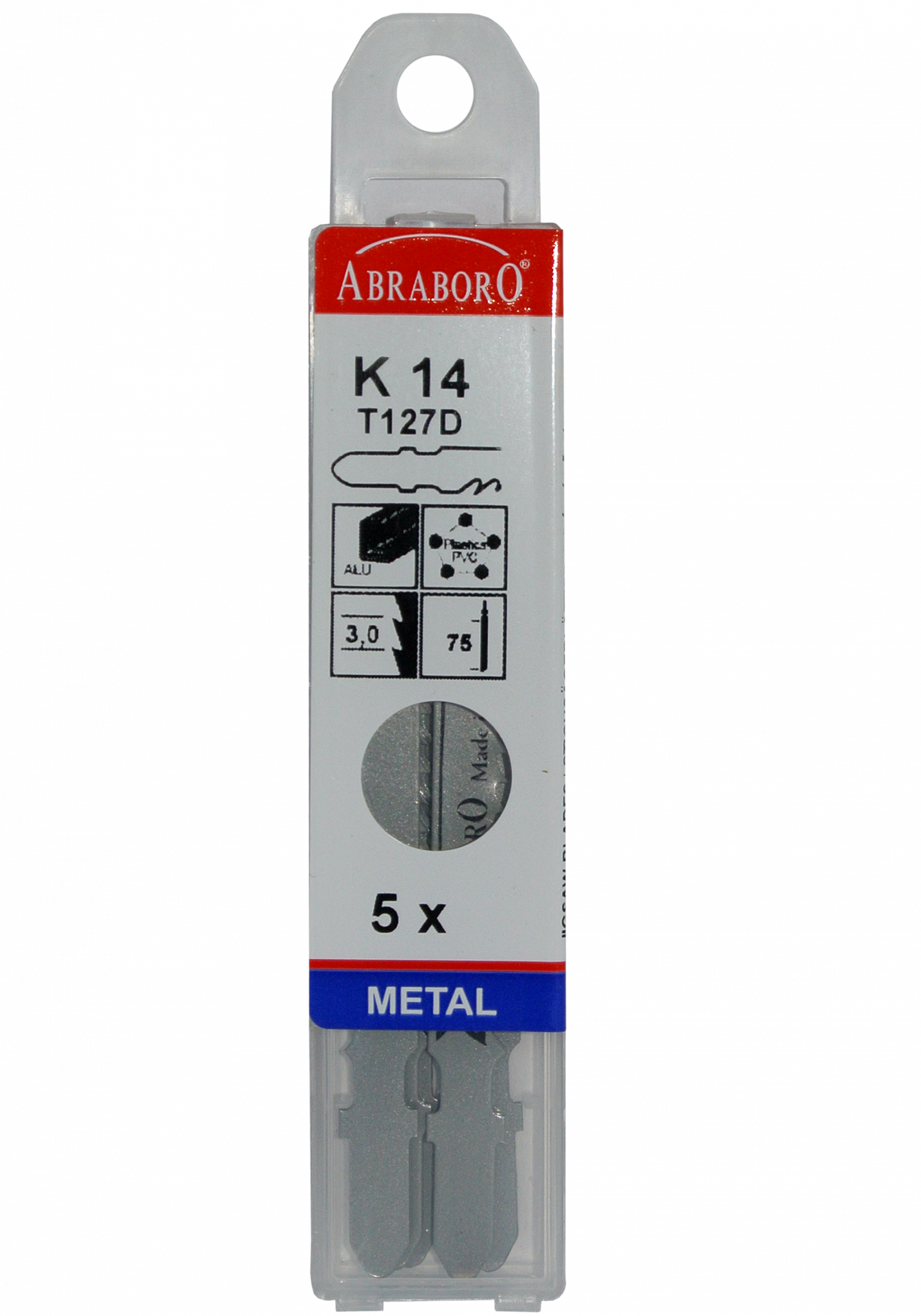 Abraboro HC 101AIF (HC 19R bi) szúrófűrészlap Bosch befogással, 5 db/csomag termék fő termékképe