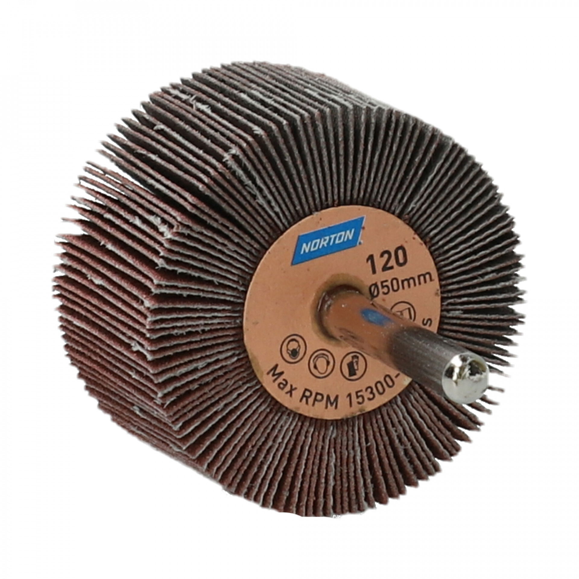 Norton Metal R207Plus csapos lamellás csiszolókorong Ø50x30x6mm P150, 10 db/csomag termék fő termékképe