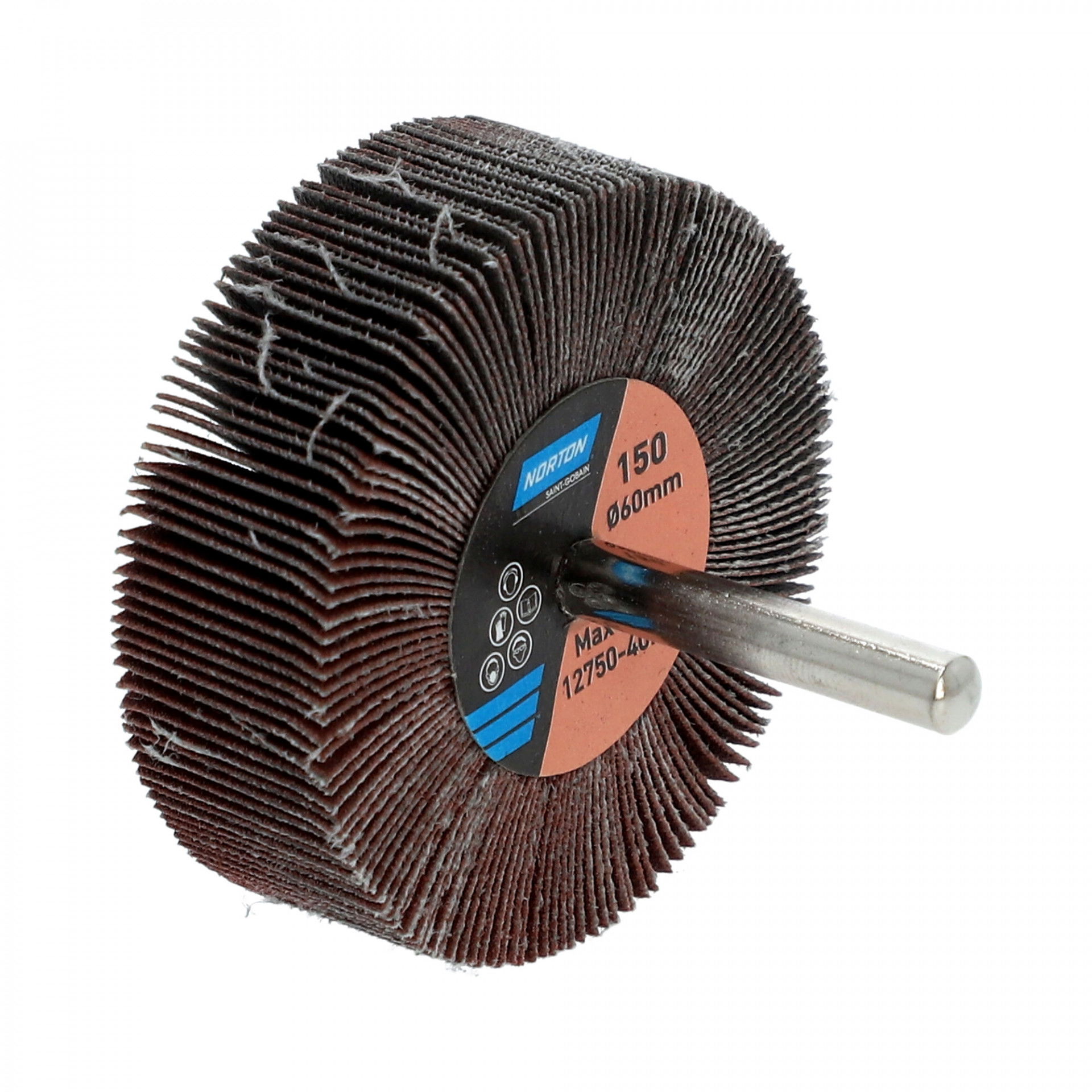 Norton Metal R207Plus csapos lamellás csiszolókorong Ø60x20x6mm P150, 10 db/csomag termék fő termékképe