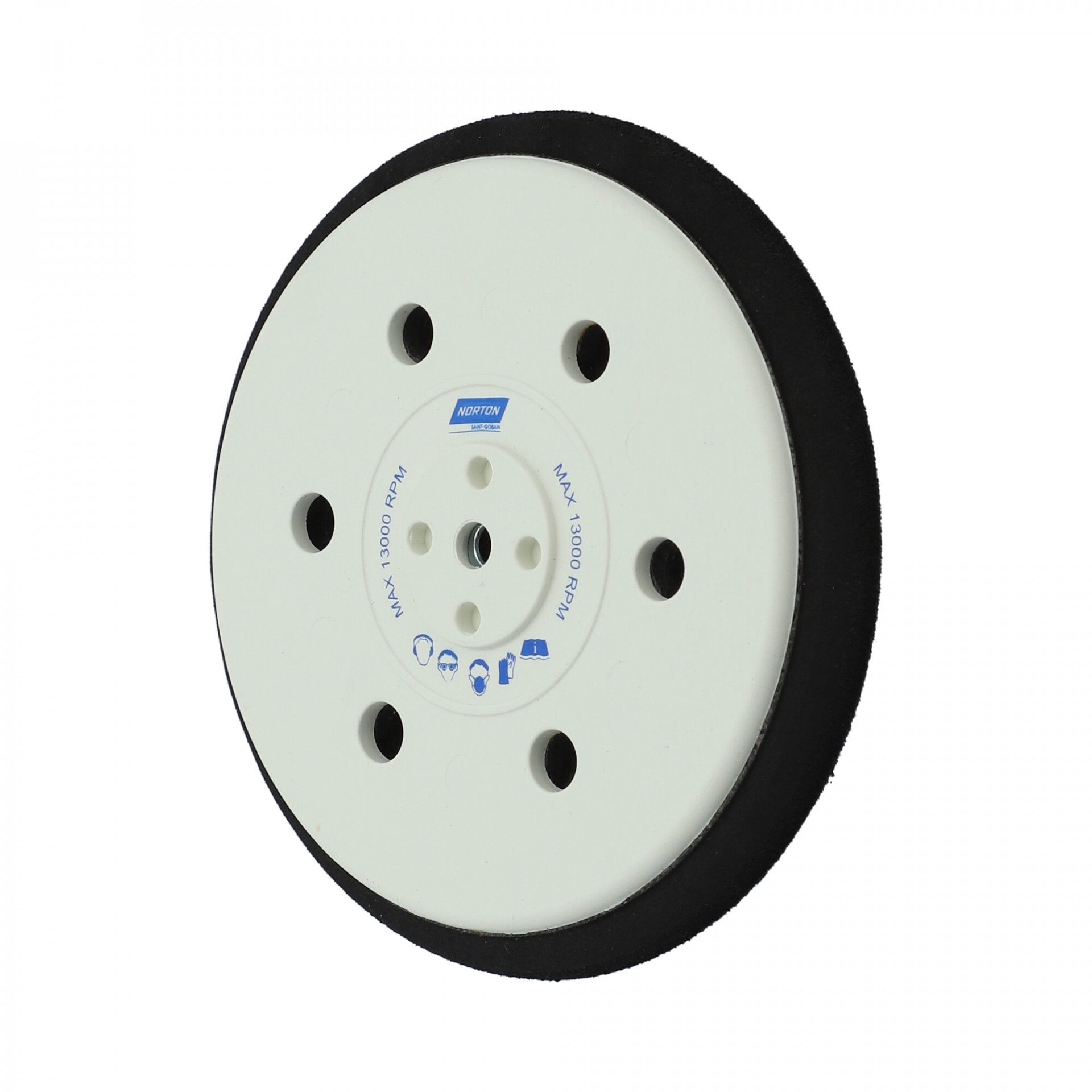 Norton Pro csiszolókorong felfogó 6+1 lyukas Ø150 mm Medium termék fő termékképe