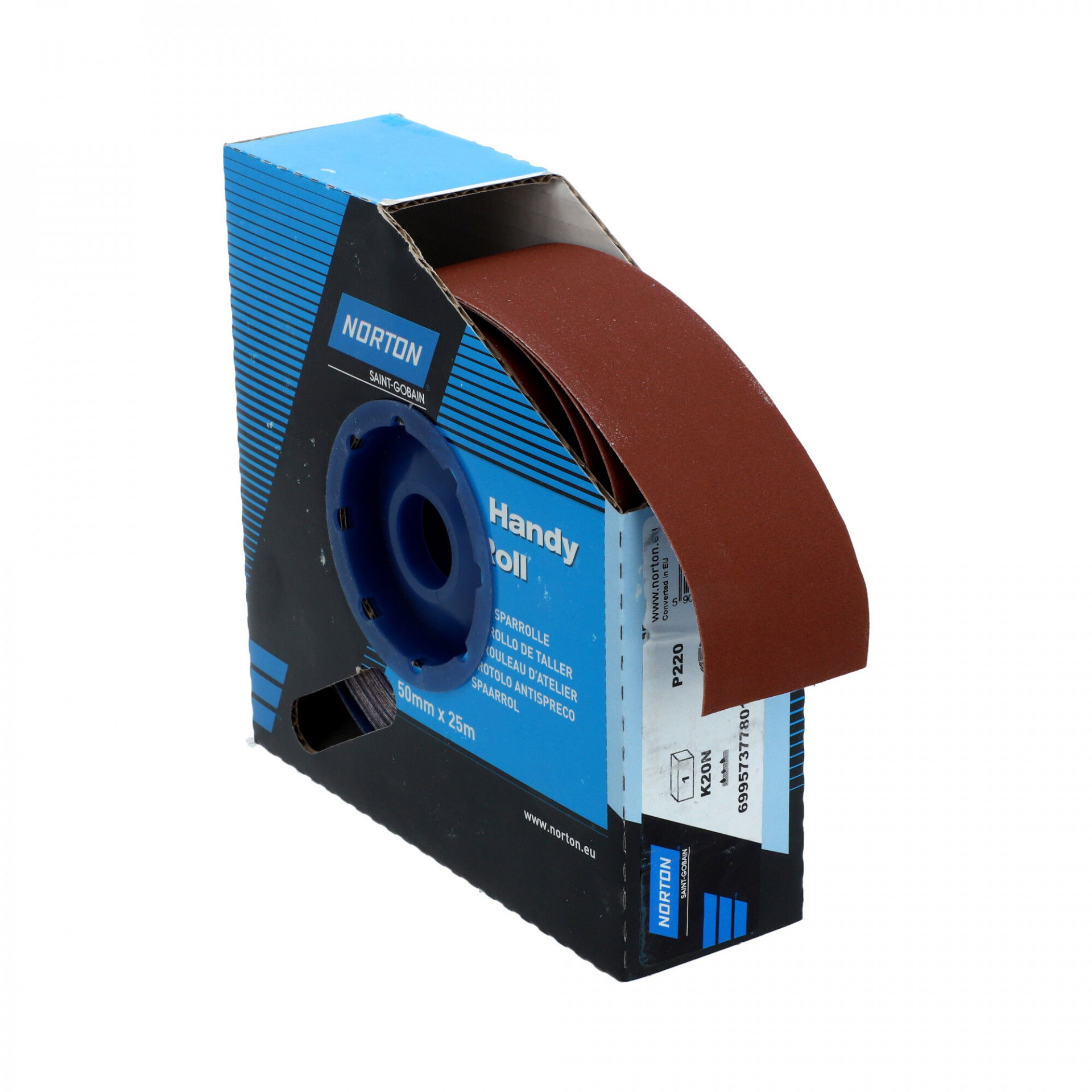Norton K20N csiszolóvászon műhelytekercs 50mmx25m P220 termék fő termékképe