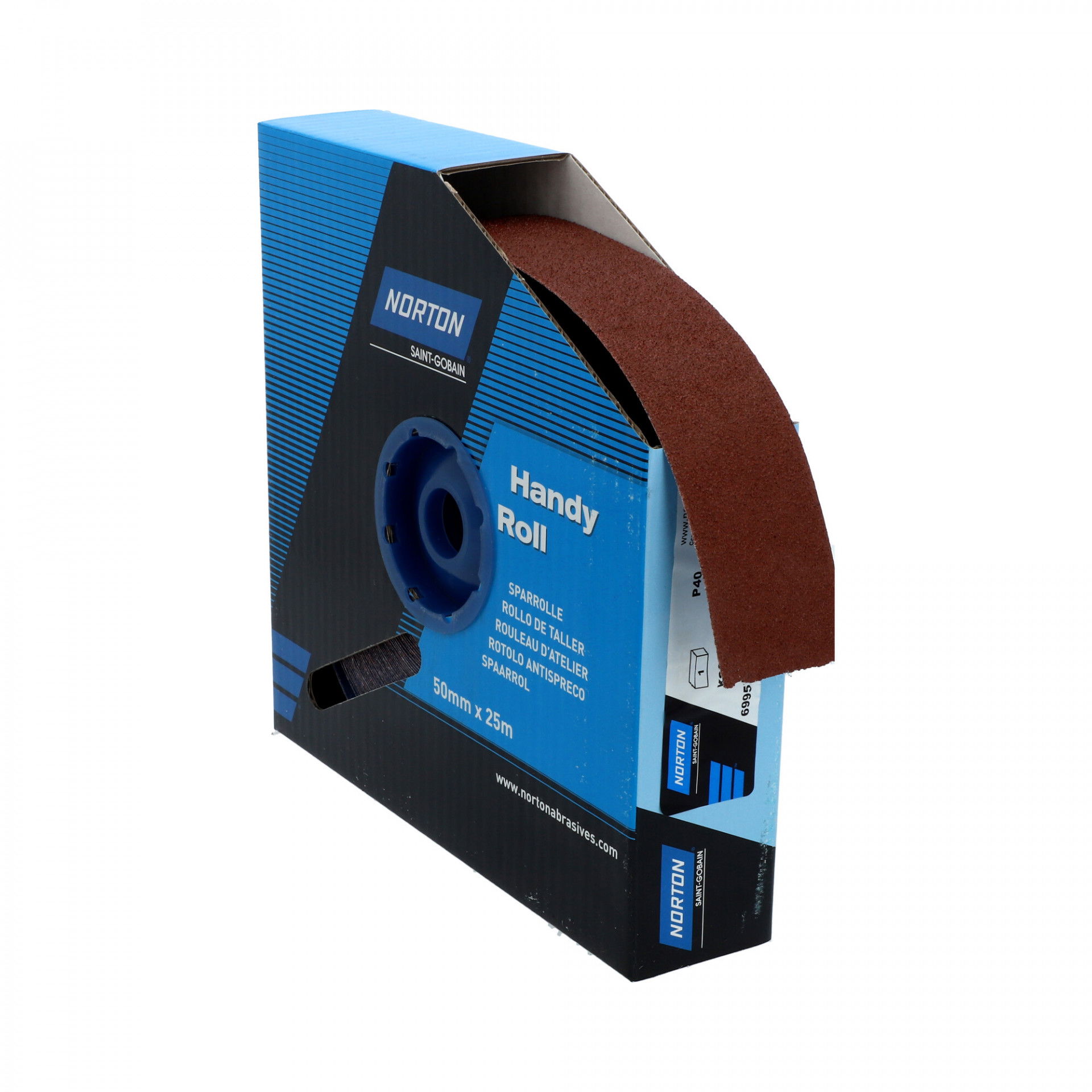 Norton K20N csiszolóvászon műhelytekercs 50mmx25m P40 termék fő termékképe
