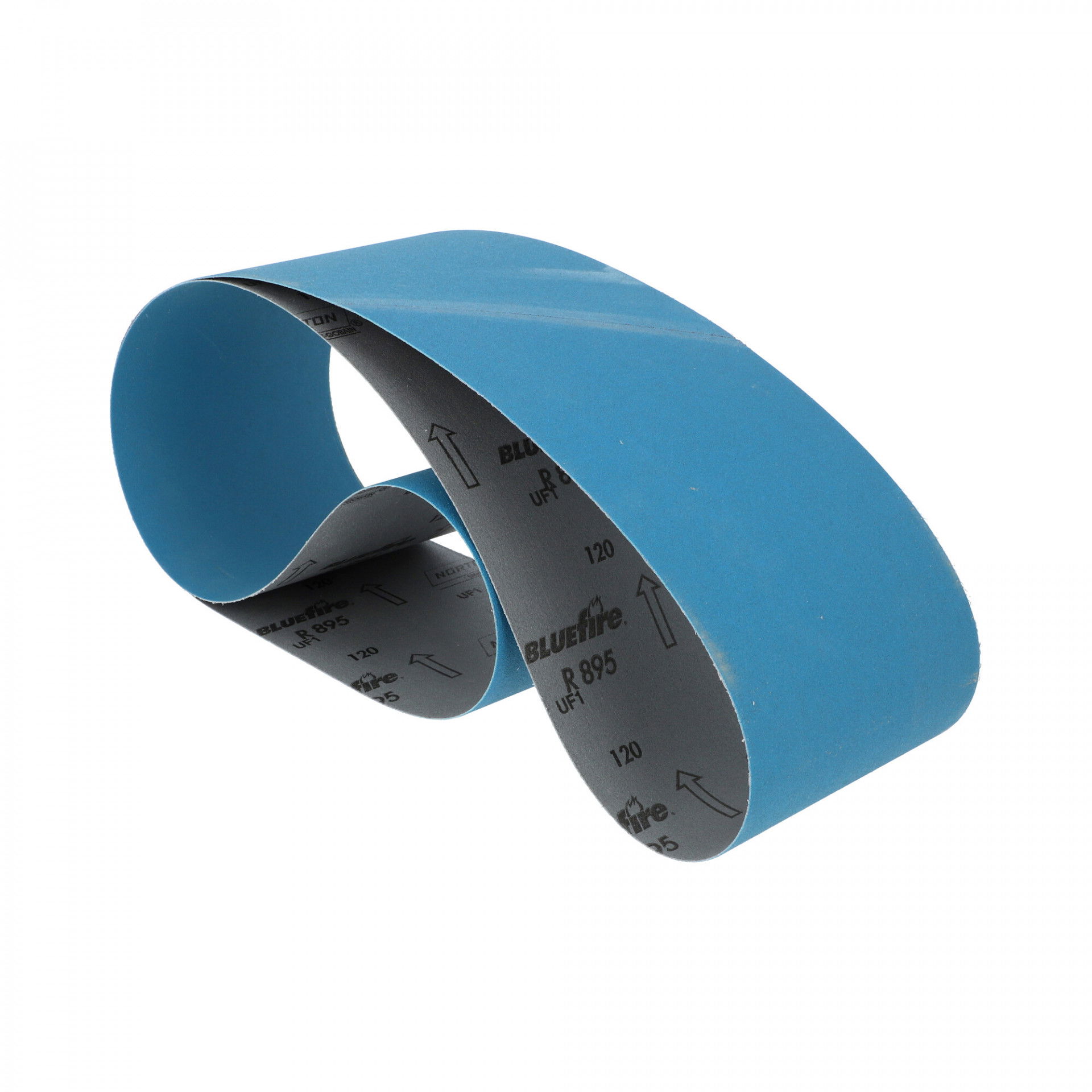 Norton Bluefire R895 csiszolószalag szalagcsiszolókhoz 150x2000mm P120, 10 db/csomag termék fő termékképe