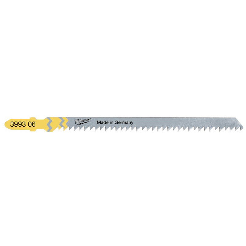 Milwaukee Szúrófűrészlap, tiszta és forgács nélküli vágáshoz, T 301 CD, 105 mm, 5 db/csomag termék fő termékképe