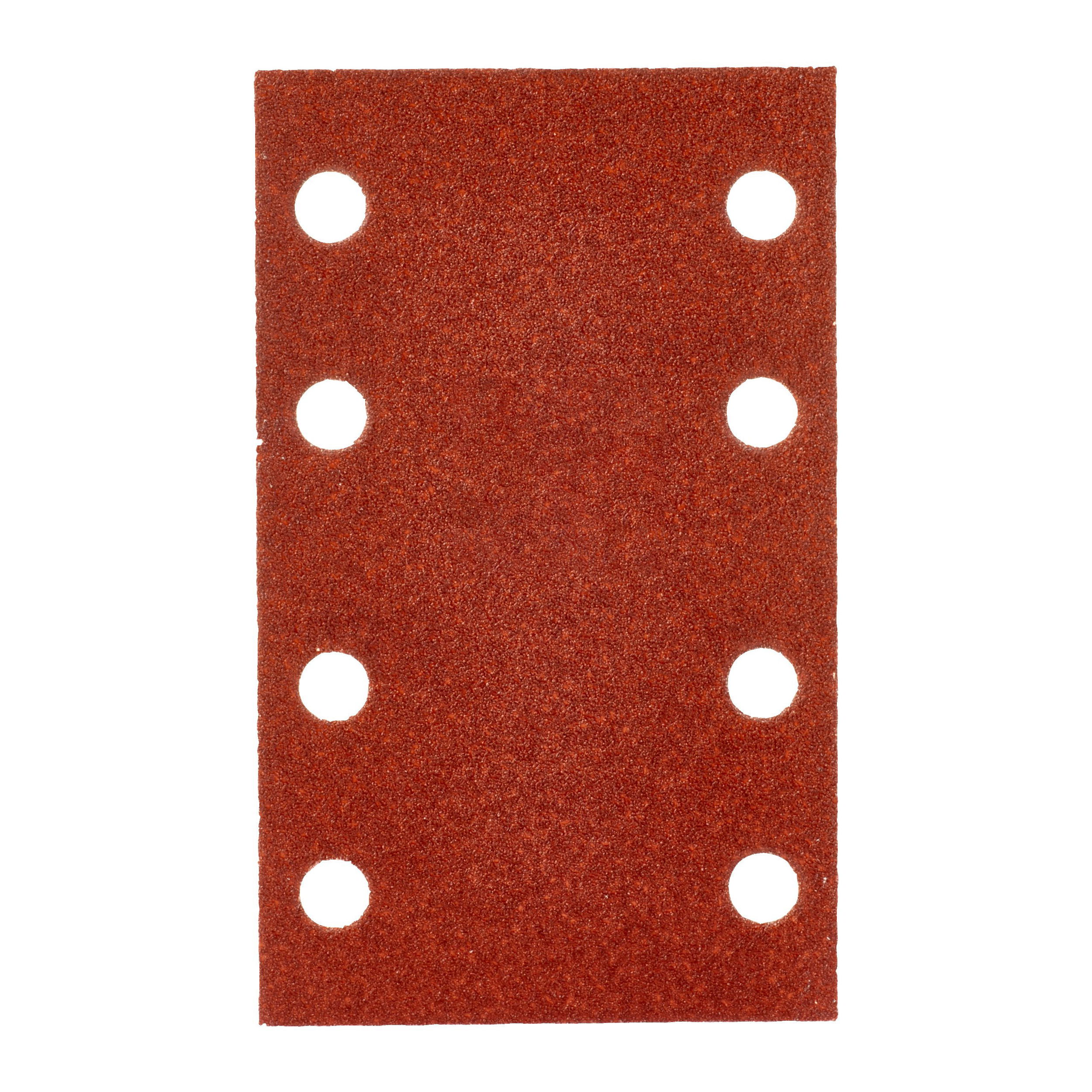 Milwaukee Tépőzáras csiszolólap, 80x133 mm, 8 lyukú, 120-as finomság, 10 db/csomag termék fő termékképe