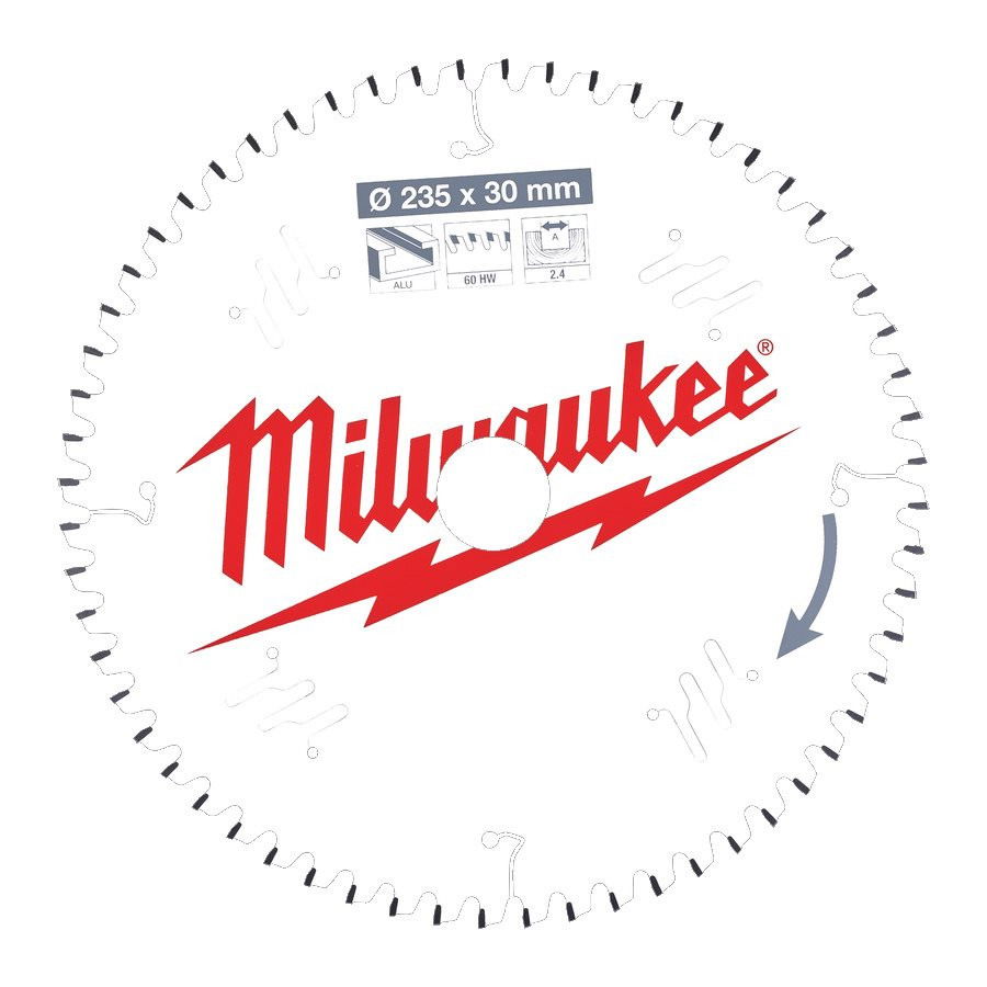 Milwaukee CSB P Alu körfűrészlap 235/30/60TF termék fő termékképe