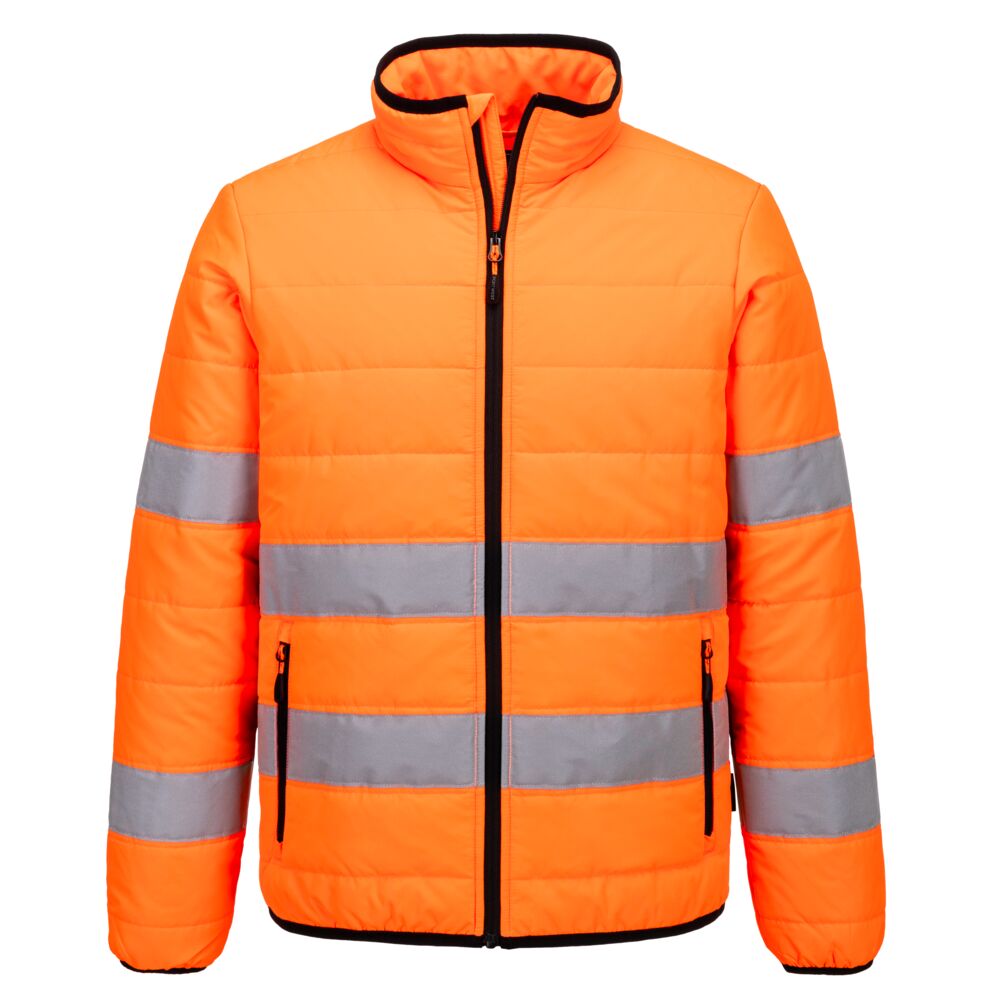 Portwest S617 - Hi-Vis Baffle dzseki, narancs/fekete termék fő termékképe